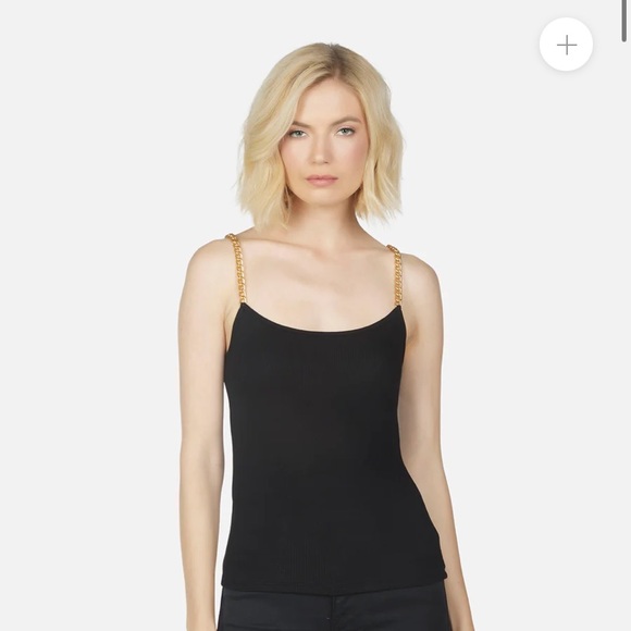 Michael Lauren BECTON TANK TOP W/ CHAIN STRAPS Size M - Picture 2 of 10
